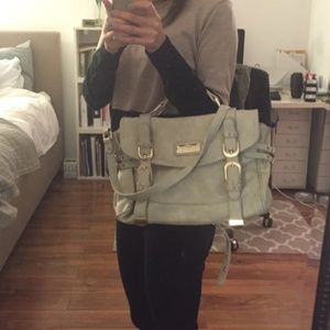 RIVER ISLAND Cream Satchel Bag